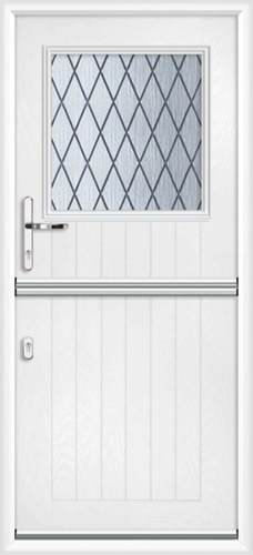 Sutton Diamond Lead composite stable door 