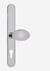 Superior lever pad chrome door handle