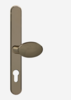 Superior lever pad gold door handle